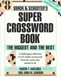 Simon and Schuster's Super Crossword Book #8 voorzijde