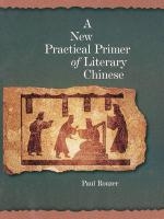 A New Practical Primer of Literary Chinese