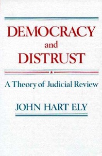 Democracy and Distrust voorzijde