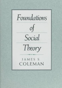 Foundations of Social Theory voorzijde