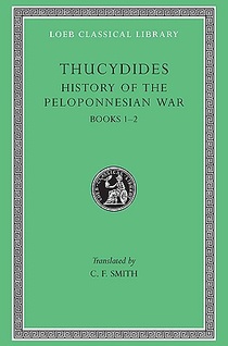 History of the Peloponnesian War, Volume I voorzijde