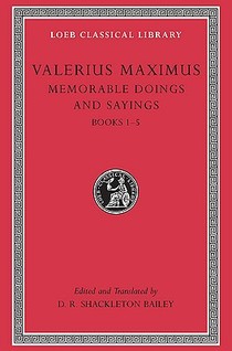 Memorable Doings and Sayings, Volume I