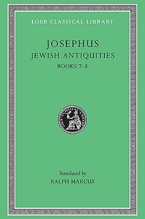 Jewish Antiquities, Volume III