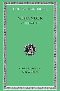 Menander, Volume III