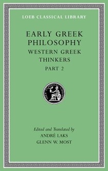 Early Greek Philosophy, Volume V