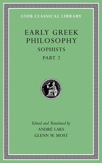 Early Greek Philosophy, Volume IX