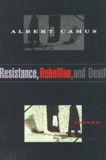 Camus, A: Resistance, Rebellion, and Death voorzijde