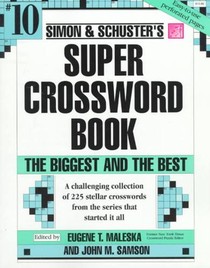 Simon & Schuster Super Crossword Puzzle Book #10