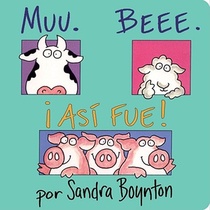 Muu, Beee, ¡Así Fue! (Moo, Baa, La La La!) voorzijde