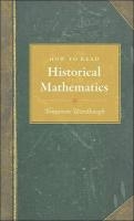 How to Read Historical Mathematics voorzijde