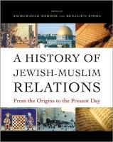 A History of Jewish-Muslim Relations voorzijde