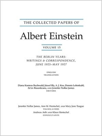 The Collected Papers of Albert Einstein, Volume 15 (Translation Supplement) voorzijde