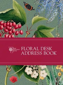 RHS Floral Desk Address Book voorzijde