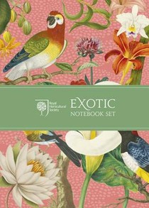 Royal Horticultural Society Exotic Notebook Set voorzijde