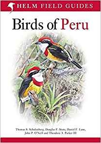 Field Guide to Birds of Peru voorzijde