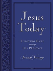 Jesus Today, Large Text Blue Leathersoft, with Full Scriptures voorzijde