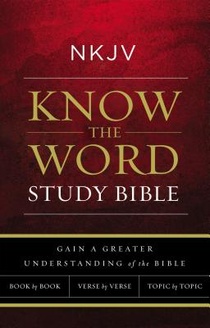 NKJV, Know The Word Study Bible, Hardcover, Red Letter voorzijde