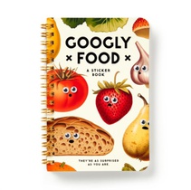 Googly Food Sticker Book