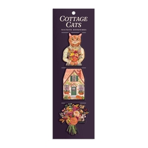 Cottage Cats Magnetic Bookmarks