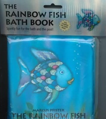 The Rainbow Fish Bath Book voorzijde