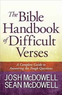 BIBLE HANDBK OF DIFFICULT VERS voorzijde