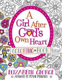 A Girl After God's Own Heart Coloring Book voorzijde