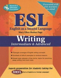 ESL Intermediate/Advanced Writing voorzijde