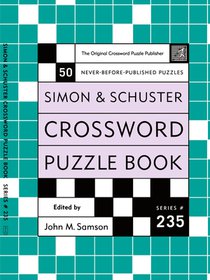 Simon and Schuster Crossword Puzzle Book #235 voorzijde