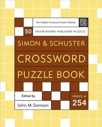 Simon and Schuster Crossword Puzzle Book #254 voorzijde