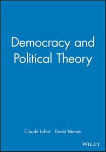 Democracy and Political Theory voorzijde