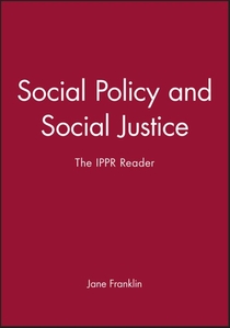 Social Policy and Social Justice voorzijde