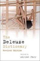 The Deleuze Dictionary Revised Edition