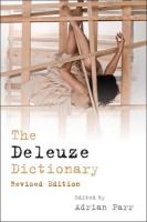 The Deleuze Dictionary voorzijde