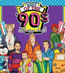 Best of the '90s Coloring Book voorzijde