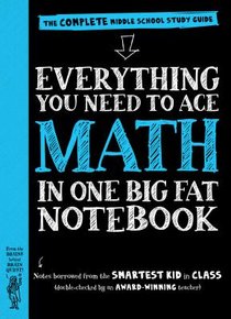 Everything You Need to Ace Math in One Big Fat Notebook voorzijde