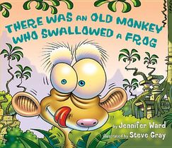 There Was an Old Monkey Who Swallowed a Frog voorzijde