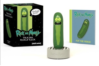 RICK & MORTY TALKING PICKLE RI voorzijde