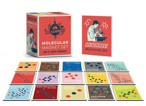 Iflscience Molecular Magnet Set: Say It with Science! voorzijde