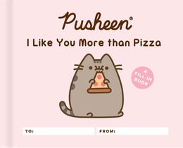 Pusheen: I Like You More than Pizza voorzijde