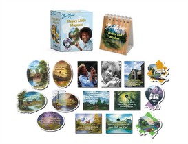 Bob Ross: Happy Little Magnets voorzijde