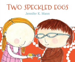 2 SPECKLED EGGS