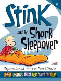 Stink and the Shark Sleepover voorzijde