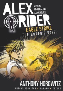 EAGLE STRIKE AN ALEX RIDER GRA voorzijde