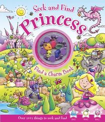 Seek and Find Princess: Find a Charm Book [With Charm Bracelet] voorzijde