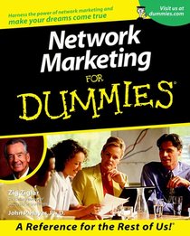 Network Marketing For Dummies voorzijde