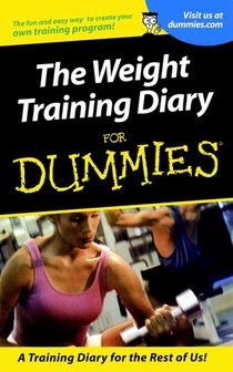 Weight Training Diary For Dummies voorzijde