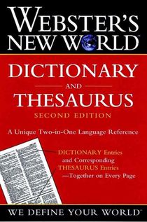 WEB NEW WORLD DICT & THESAURUS