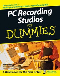 PC Recording Studios For Dummies voorzijde