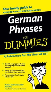 German Phrases For Dummies voorzijde
