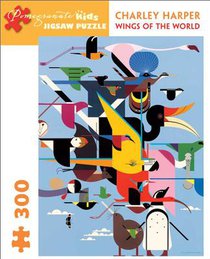 Charley Harper: Wings of the World Jigsaw Puzzle: 300 Piece